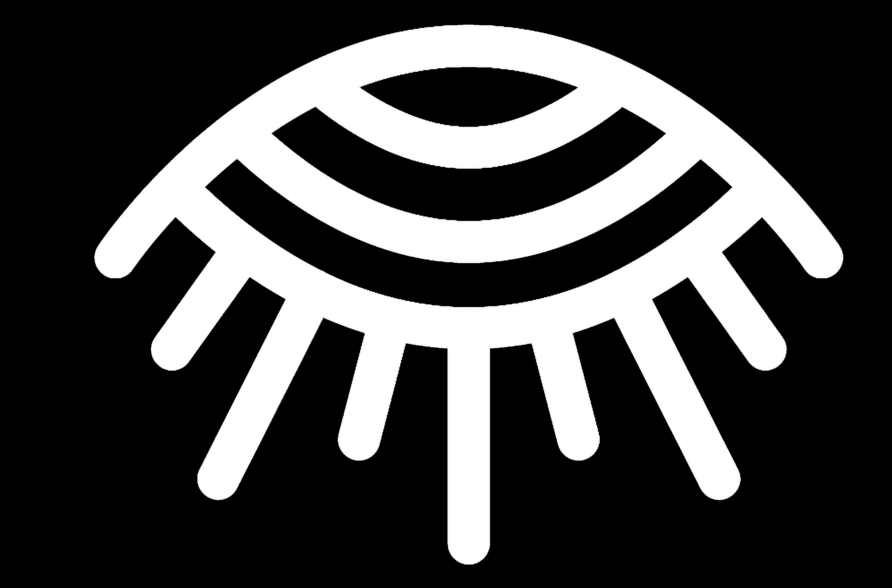 Logo van Mia's Tattoo: een oog met wimpers